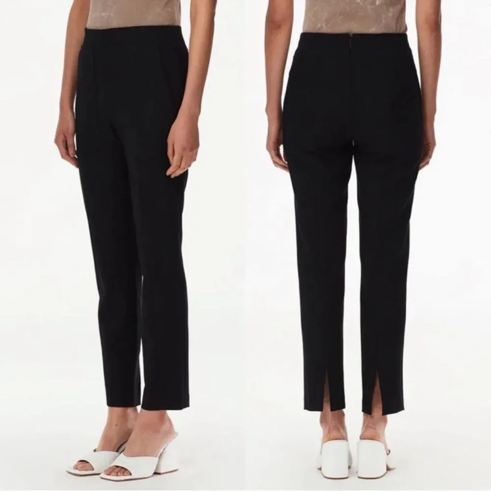 Tibi Black Ankle Pants - Picture 2 of 8